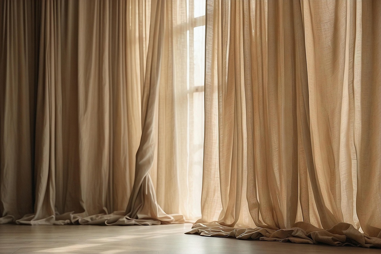 Neutral fabric and interior details