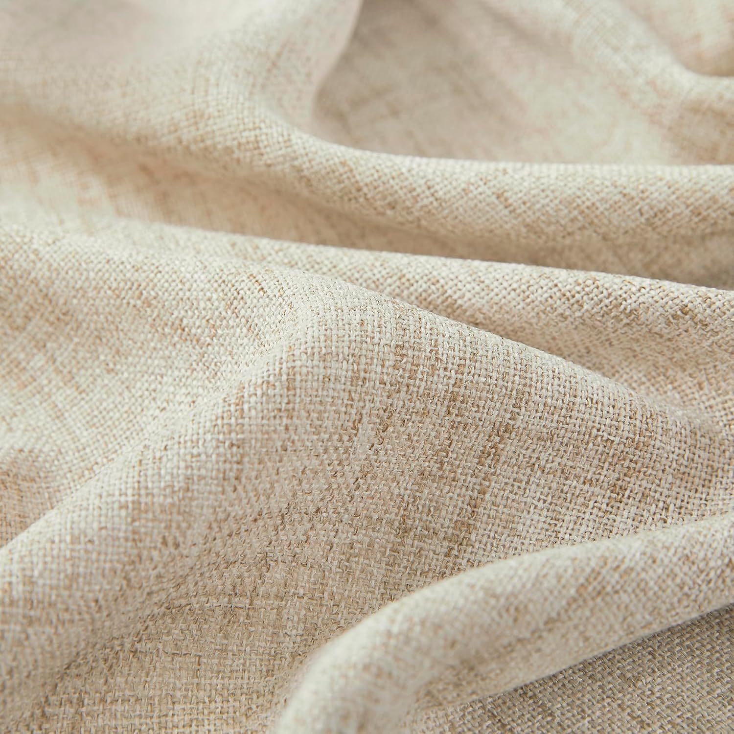 Linen Door Curtain, Natural - Image 4