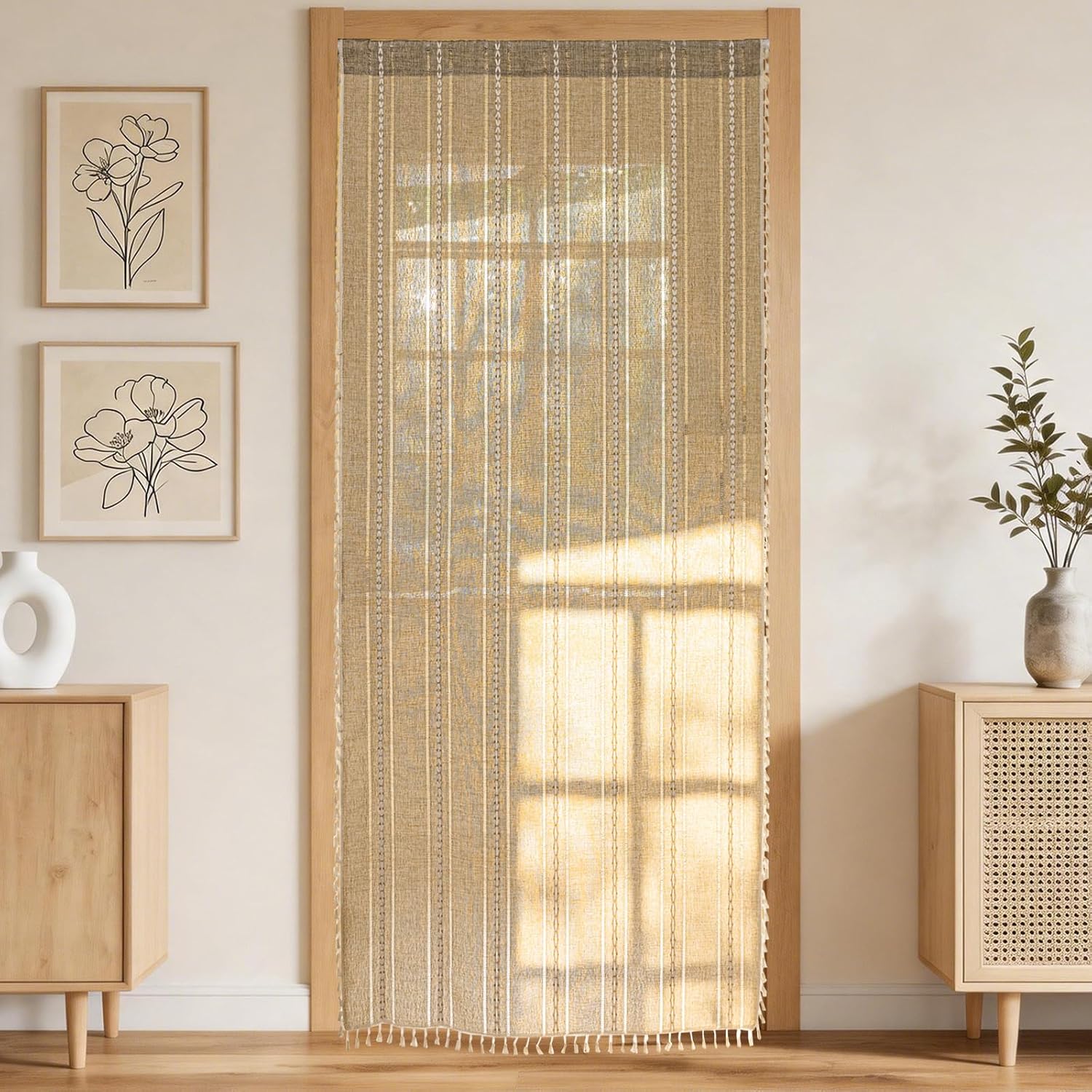 Boho Door Curtain Panel - Image 6