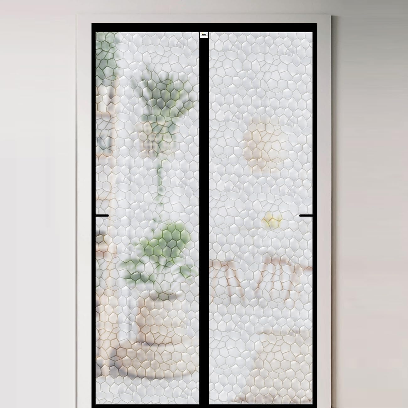 Magnetic Insulated Clear Door Curtain