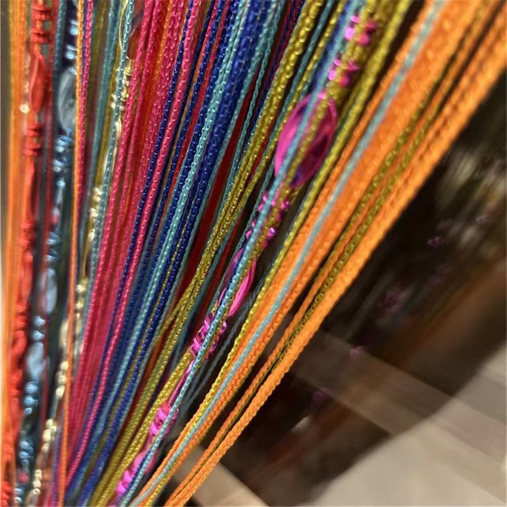Colourful Beaded Door Curtain - Image 2