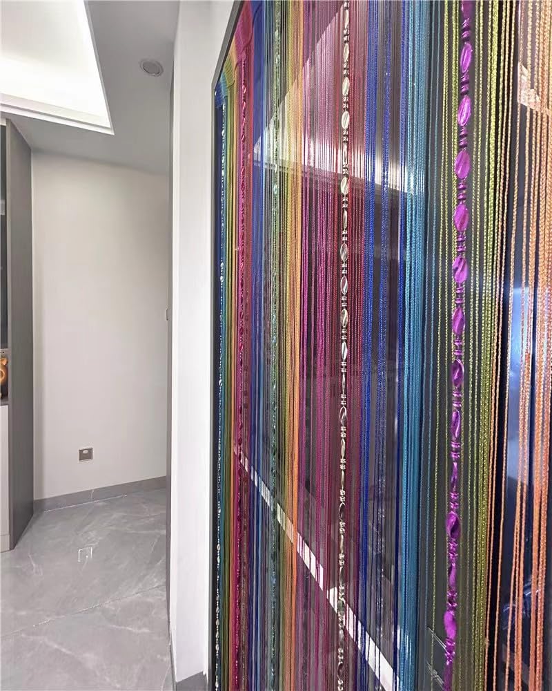 Colourful Beaded Door Curtain - Image 3