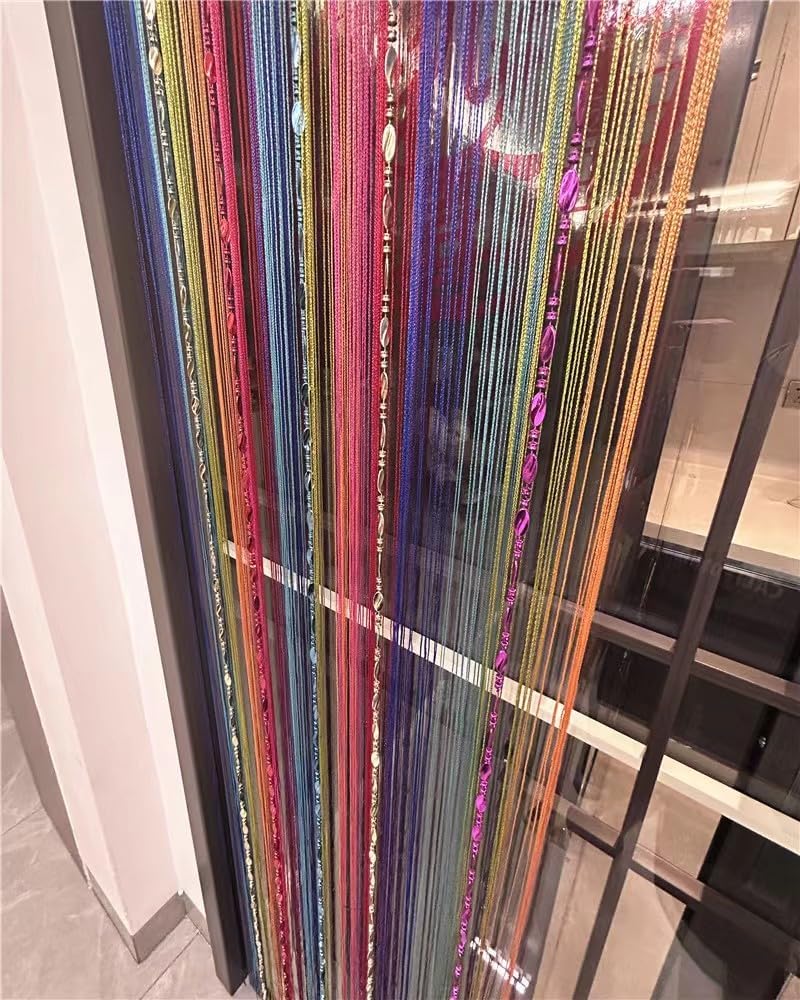 Colourful Beaded Door Curtain - Image 4