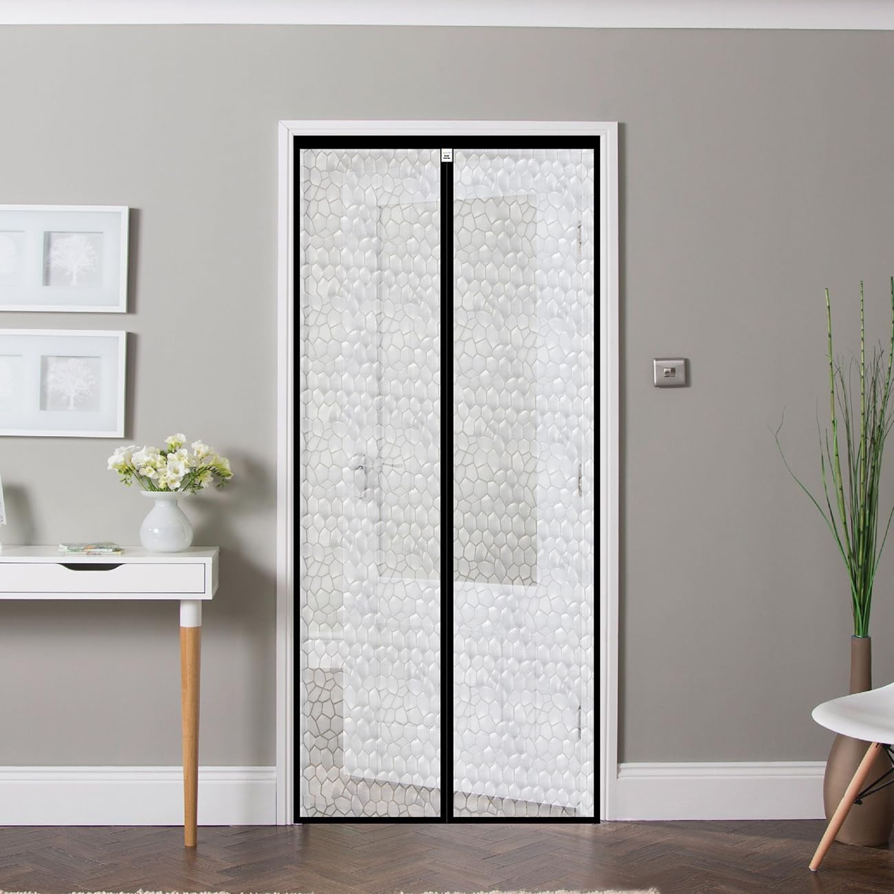 Magnetic Insulated Clear Door Curtain - Image 5